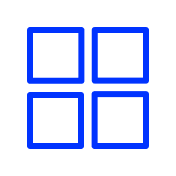 Size=XL, Color=Azul, Icono=Interfaz, Variante=16